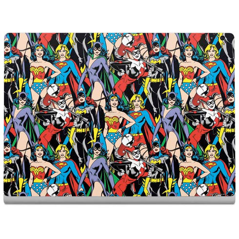 DC Comics Wonder Woman DC Bombshells Characters Pattern Surface Book 2 13.5in Skin